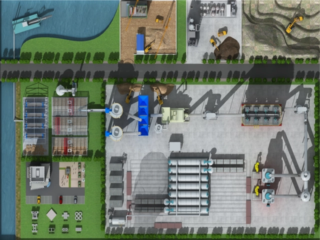 水泥基建材生产线